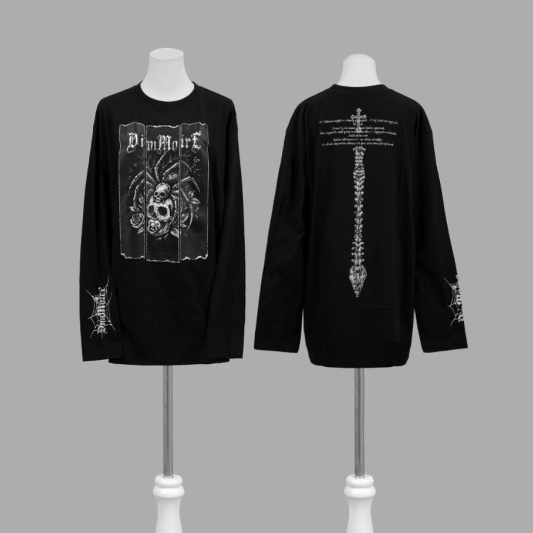 Webbed Lullaby ロンT【Black】