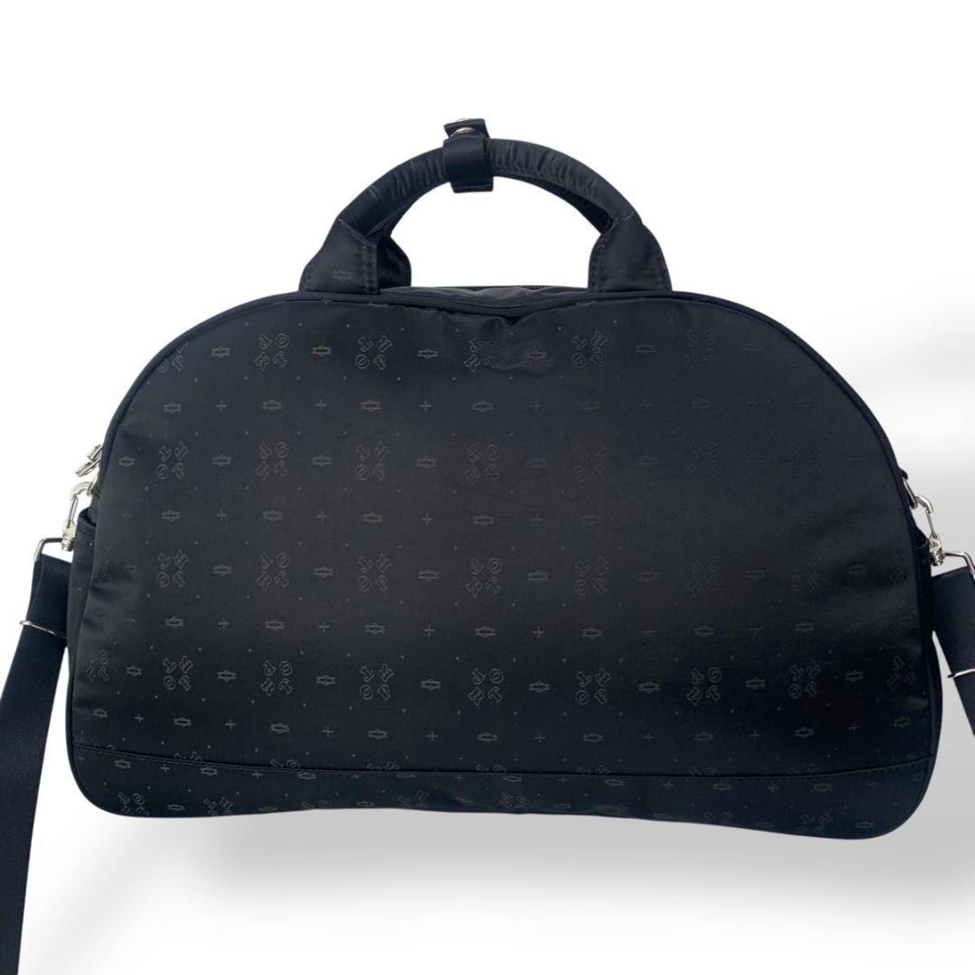 希少 極美品 ポーター ボストンバッグ ショルダー 総柄 ナイロン 2way 黒