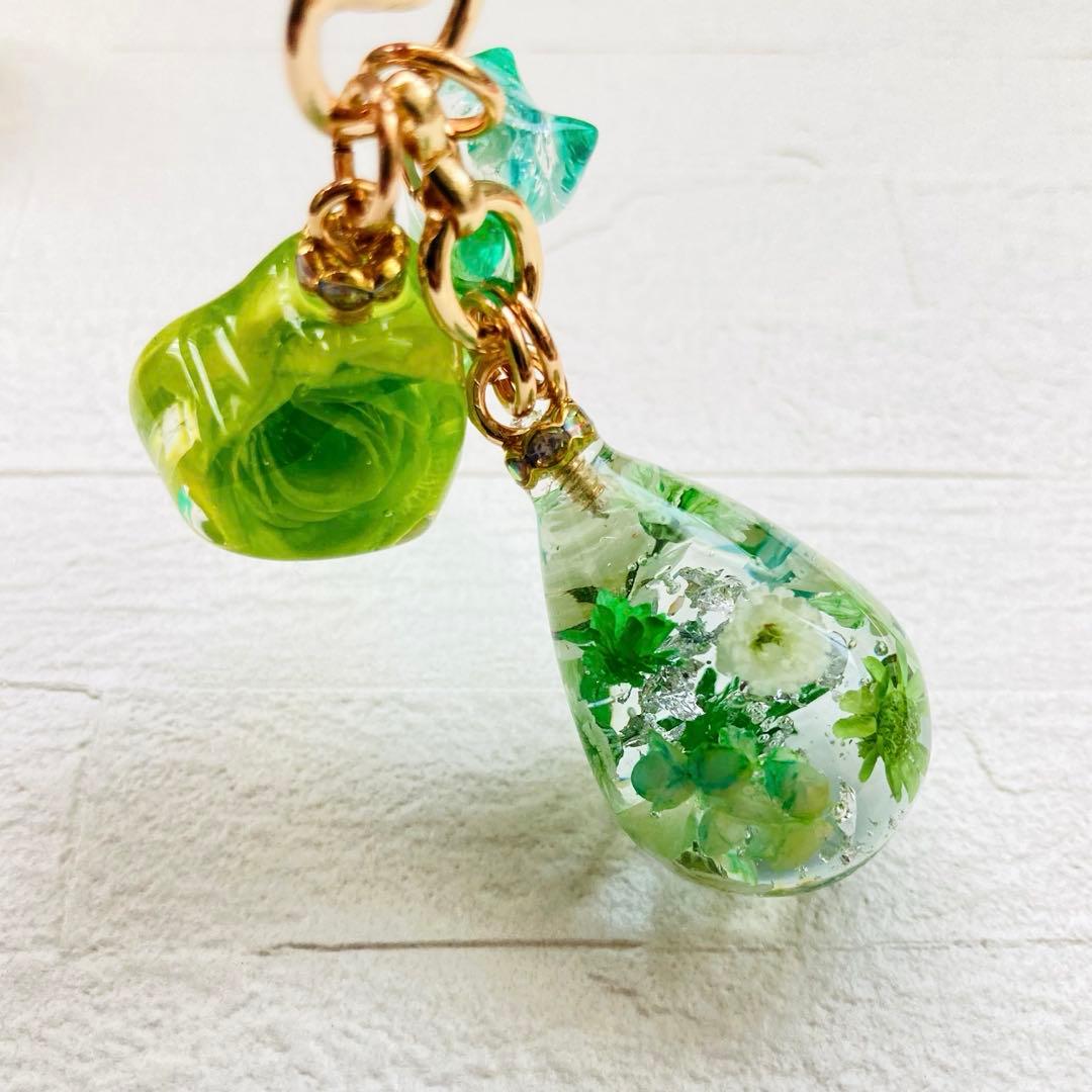 なおページ　Man名入れレジンキーホルダー、チャーム9点