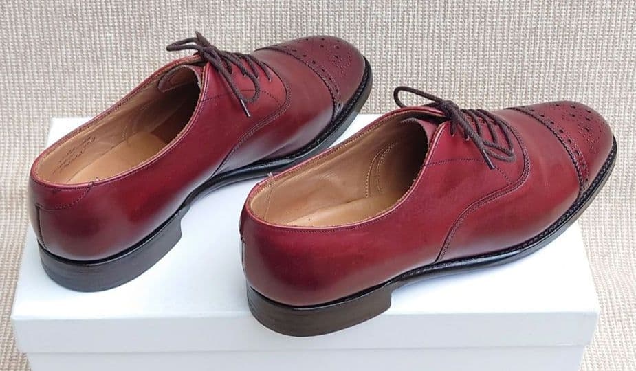 ロイドフットウェア ストレートチップ メダリオン チーニー製 26.5cm