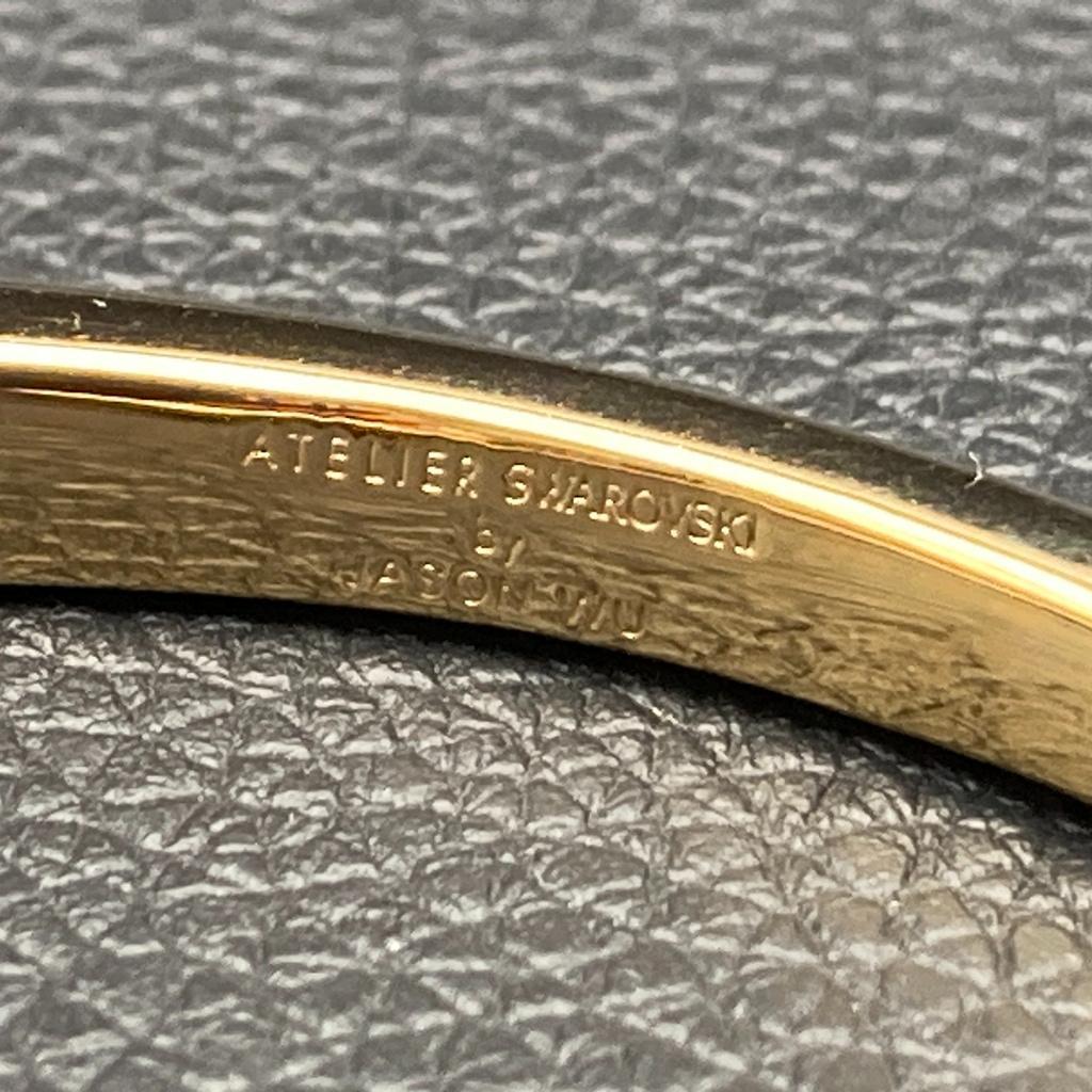 SWAROVSKI バングル ゴールド ストーン JASON WU