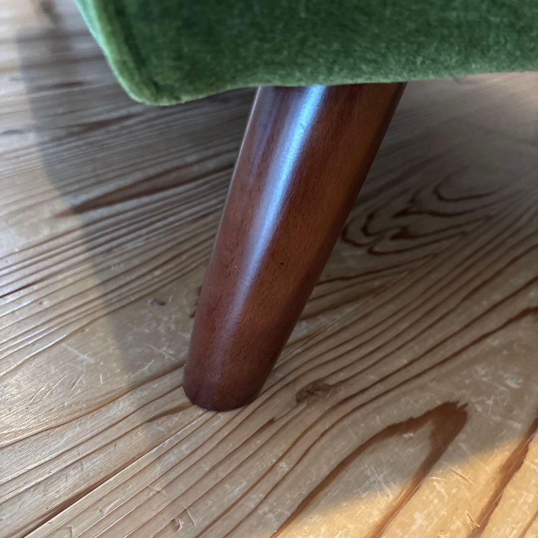 カリモク60⭐︎ロビーチェア2シーター⭐︎モケットグリーン