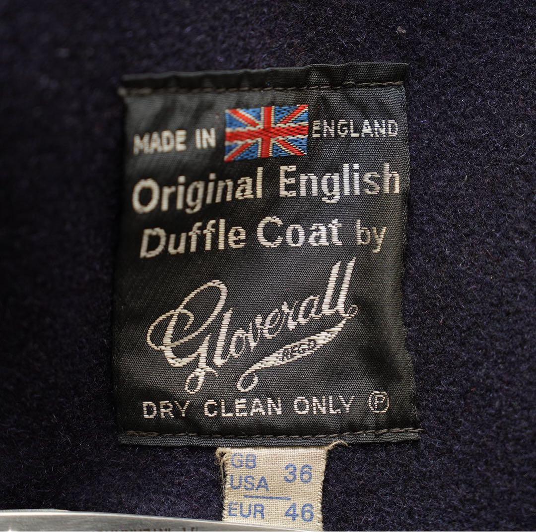 【英国旗タグ】60s 70s ヴィンテージ Gloverall ダッフルコート