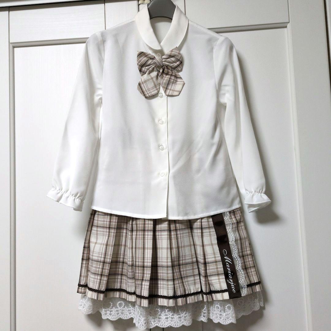 【新品】ハートポケットジャケット三点スーツ キッズ 女の子 フォーマル