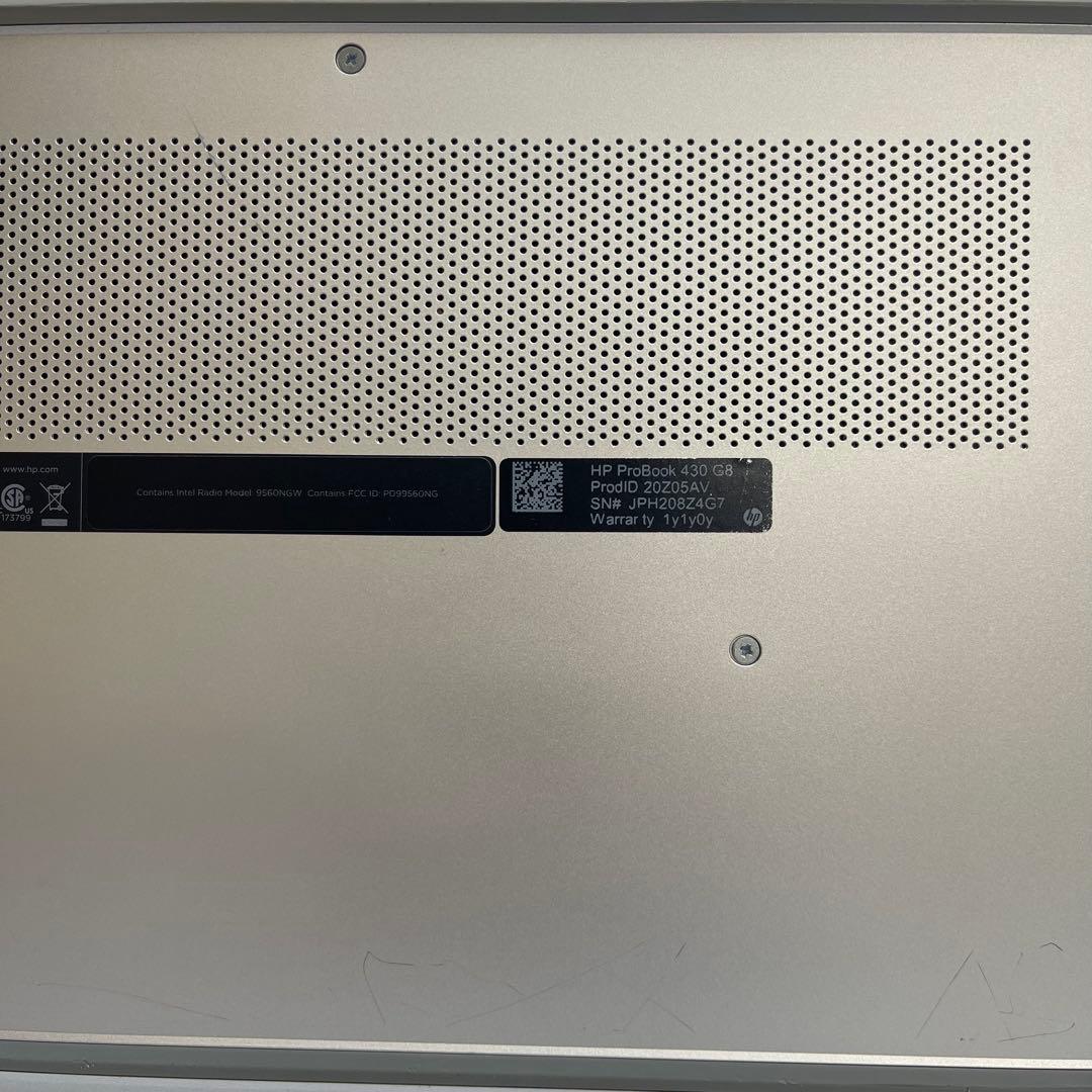 Windowsノート本体 HP Probook 430 G8 i5-1135G7 8GB SSD256GB
