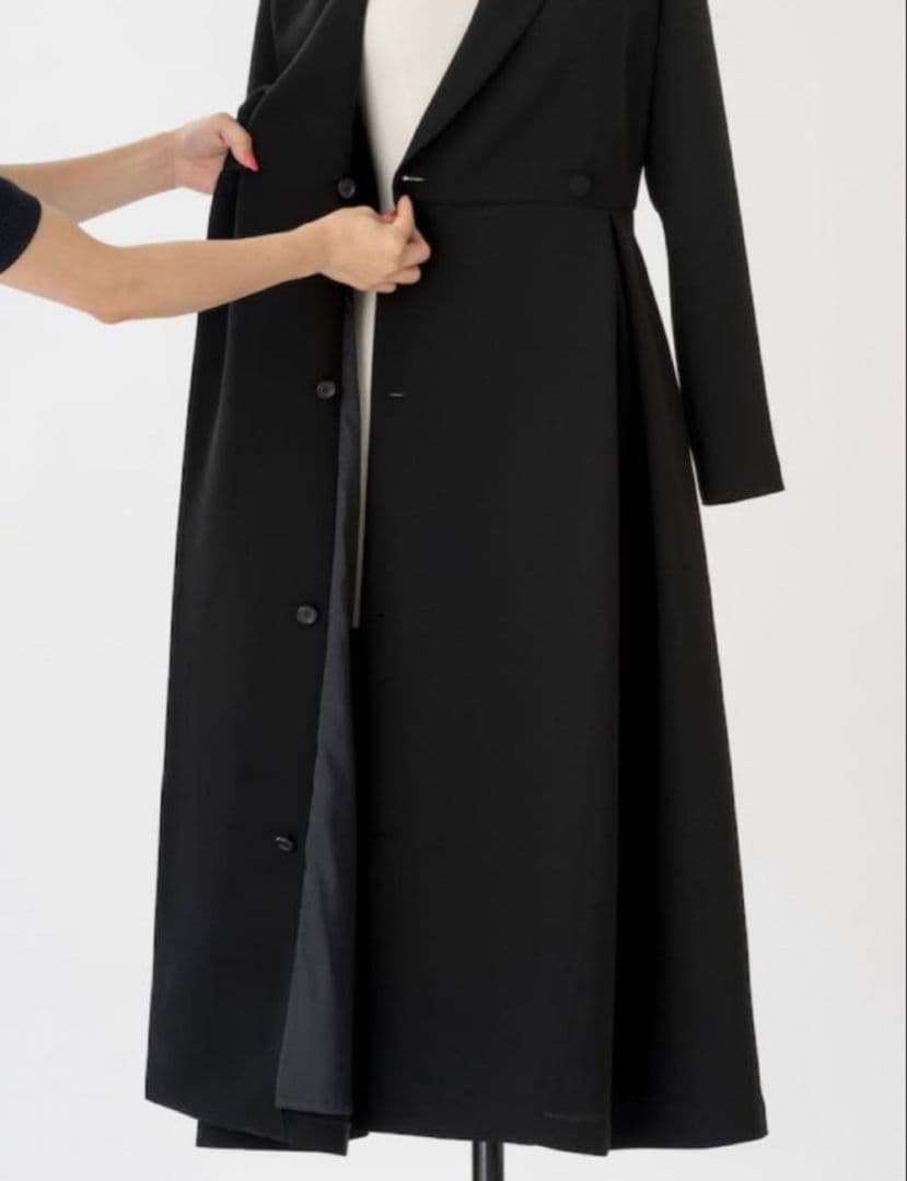 ツルバイマリコオイカワ　ワンピース　ネイビー34