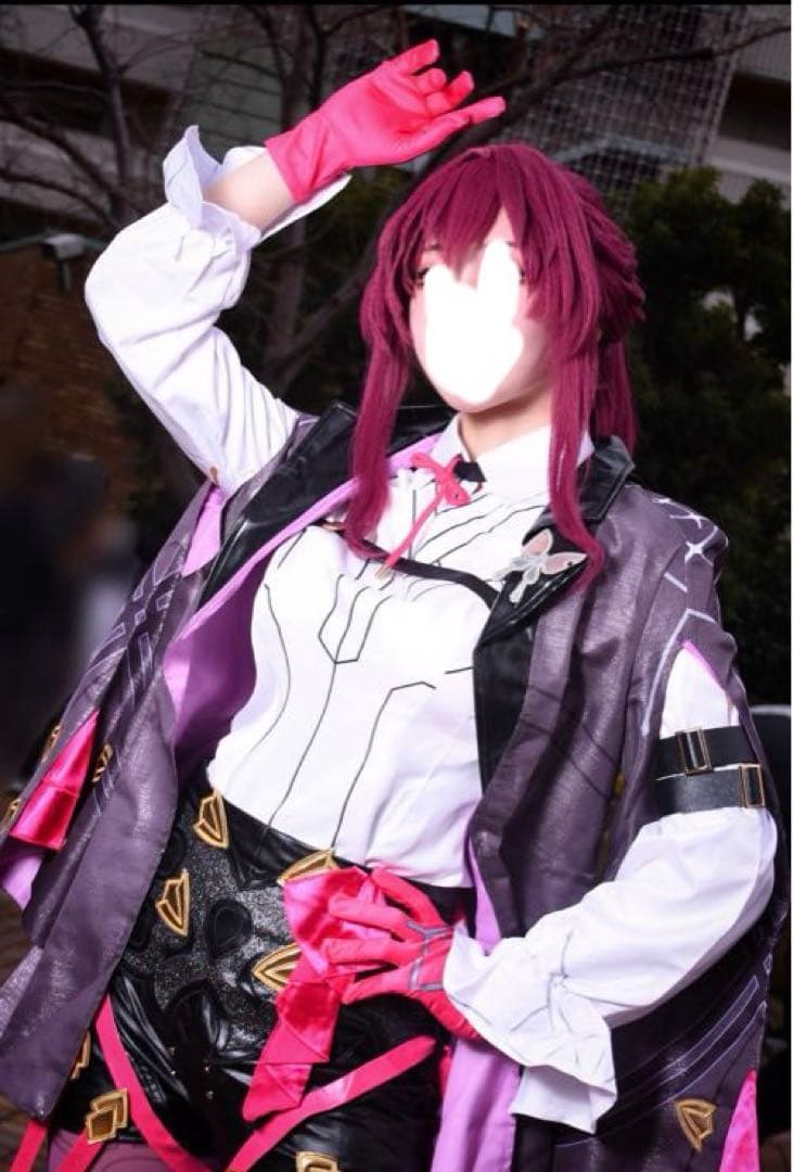 スタレ カフカ コスプレ衣装(XLサイズ)+セット済ウィッグ