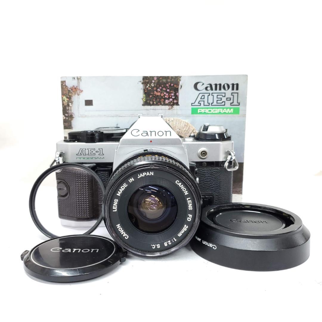 【動作確認済】 Canon AE-1 PROGRAM F1219-2-8v p