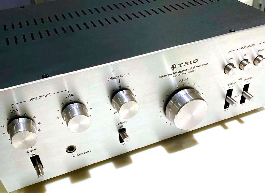TRIO プリメインアンプ KA-3300 動作品トリオ