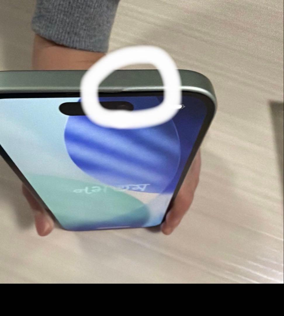 iPhone15 128G SIMフリー　ミントグリーン　箱付き