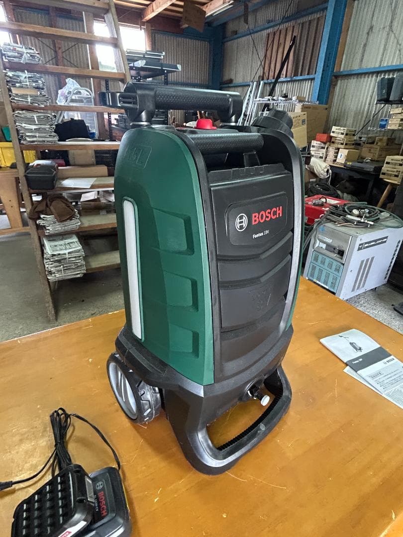 BOSCH Fontus 18V コードレス洗浄機 未使用保管品 先端ノズル欠品