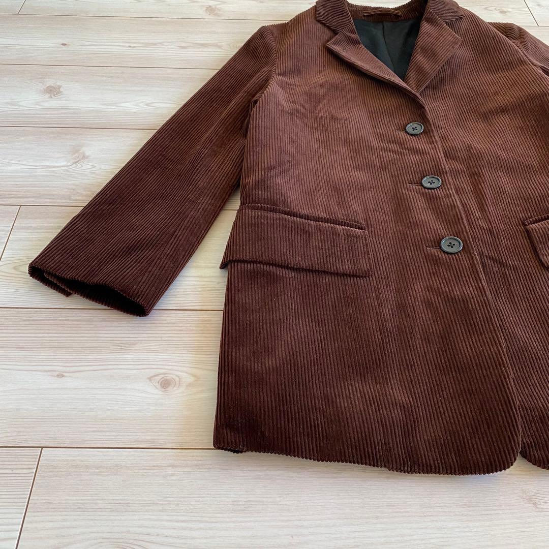 美品 2022AW マーガレットハウエル 8Wコーデュロイジャケット 日本製