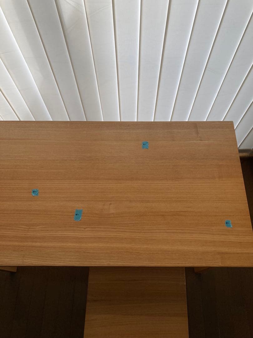 (直接手渡し) 廃盤 無印良品 タモ材 デスク キャビネット チェア 3点セット