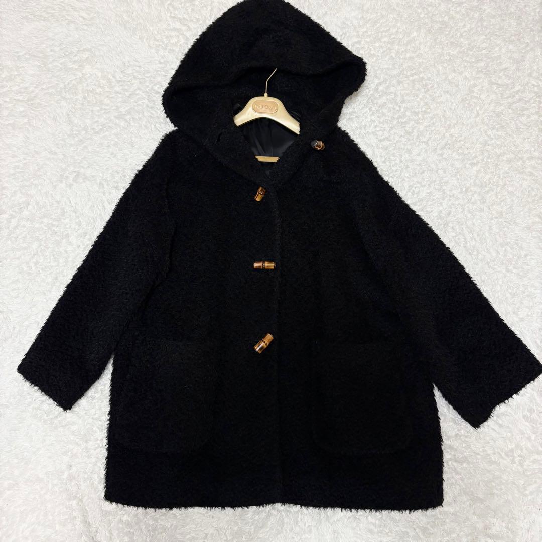 極美品 グッチ オアシス リアムギャラガー着用 トムフォード期 ポンチョ風コート