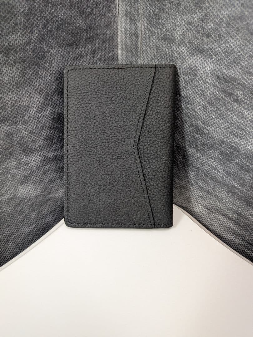 【美品】ルイヴィトン アエログラム オーガナイザー ドゥ ポッシュ 二つ折り 黒