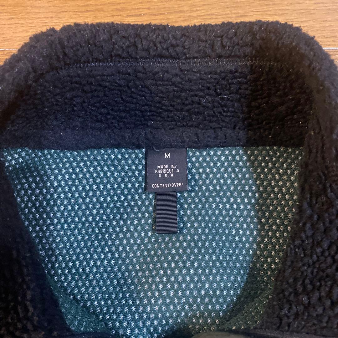 90s USA製 PATAGONIA レトロX ベスト M ブラック