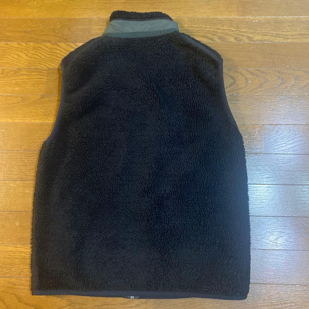 90s USA製 PATAGONIA レトロX ベスト M ブラック
