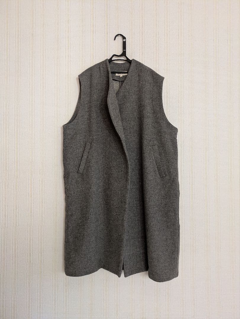 ENFOLD ウールブレンドジレ/ベスト
