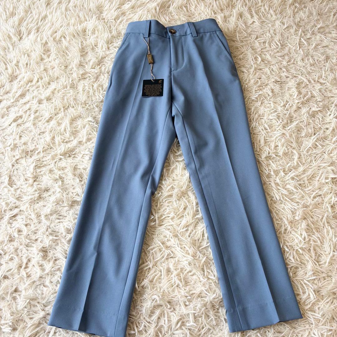 未使用 NEXT キッズフォーマルスーツ6点セット ブルー 130 入学式