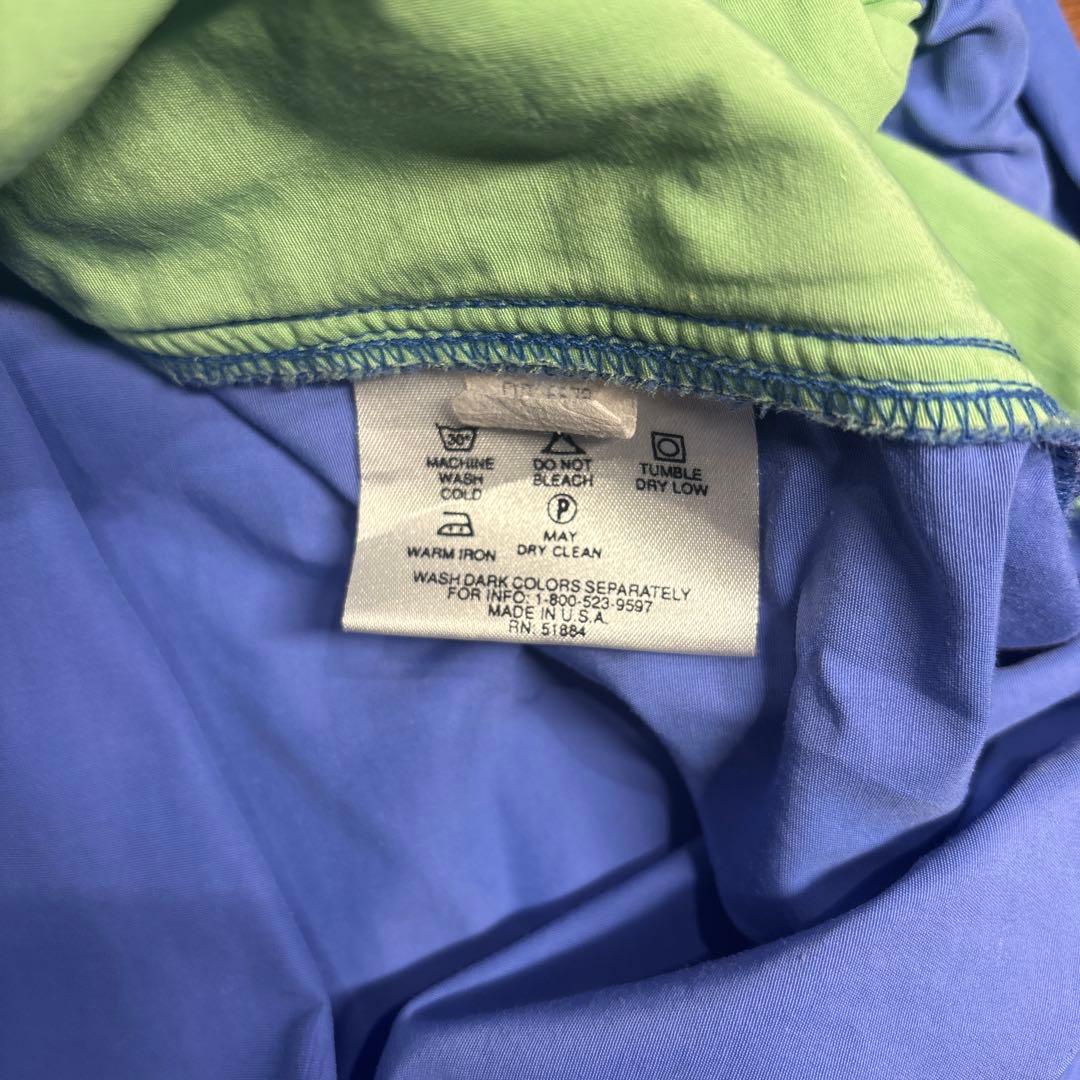 Patagonia バギーズプルオーバー ブライトブルー アメリカ製