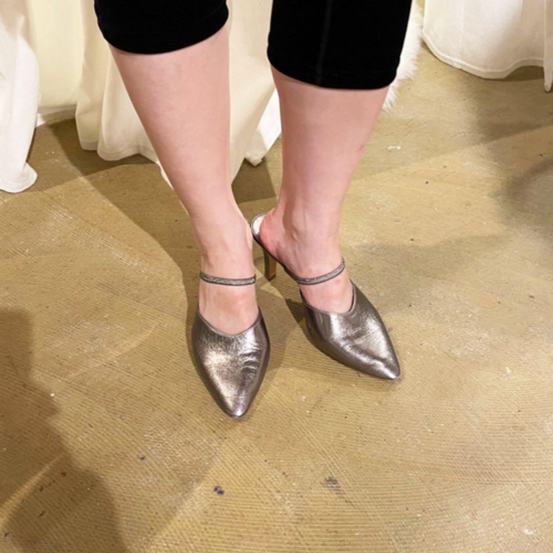 EDIT.FOR LULU abc ポインテッドトゥ　ミュール