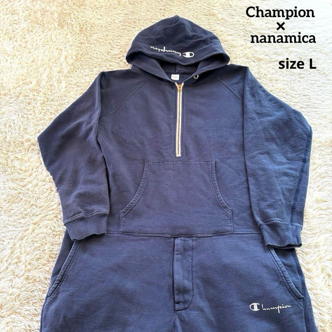 【✨専用】ナナミカ ×チャンピオン スウェットオールインワン ツナギ L