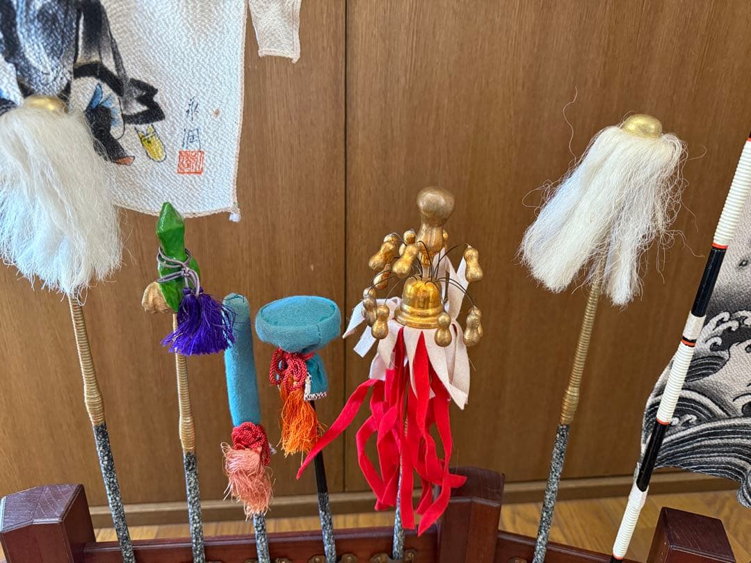 専用　御座敷幟枠五月人形