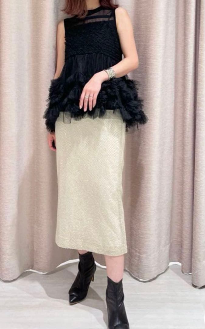 mmmi。様☆グレースコンチネンタル　diagram チュールフリルキャミソール