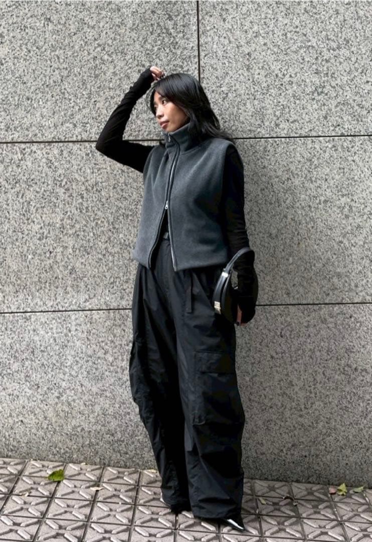 ETORE コンパクトフリースベスト