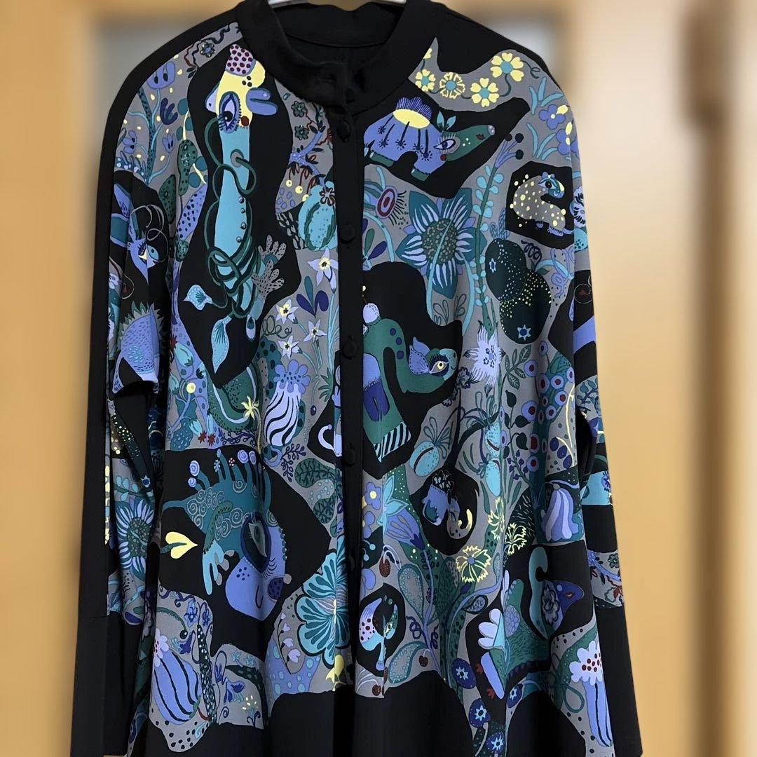 TOKUKO 長袖チュニック 柄