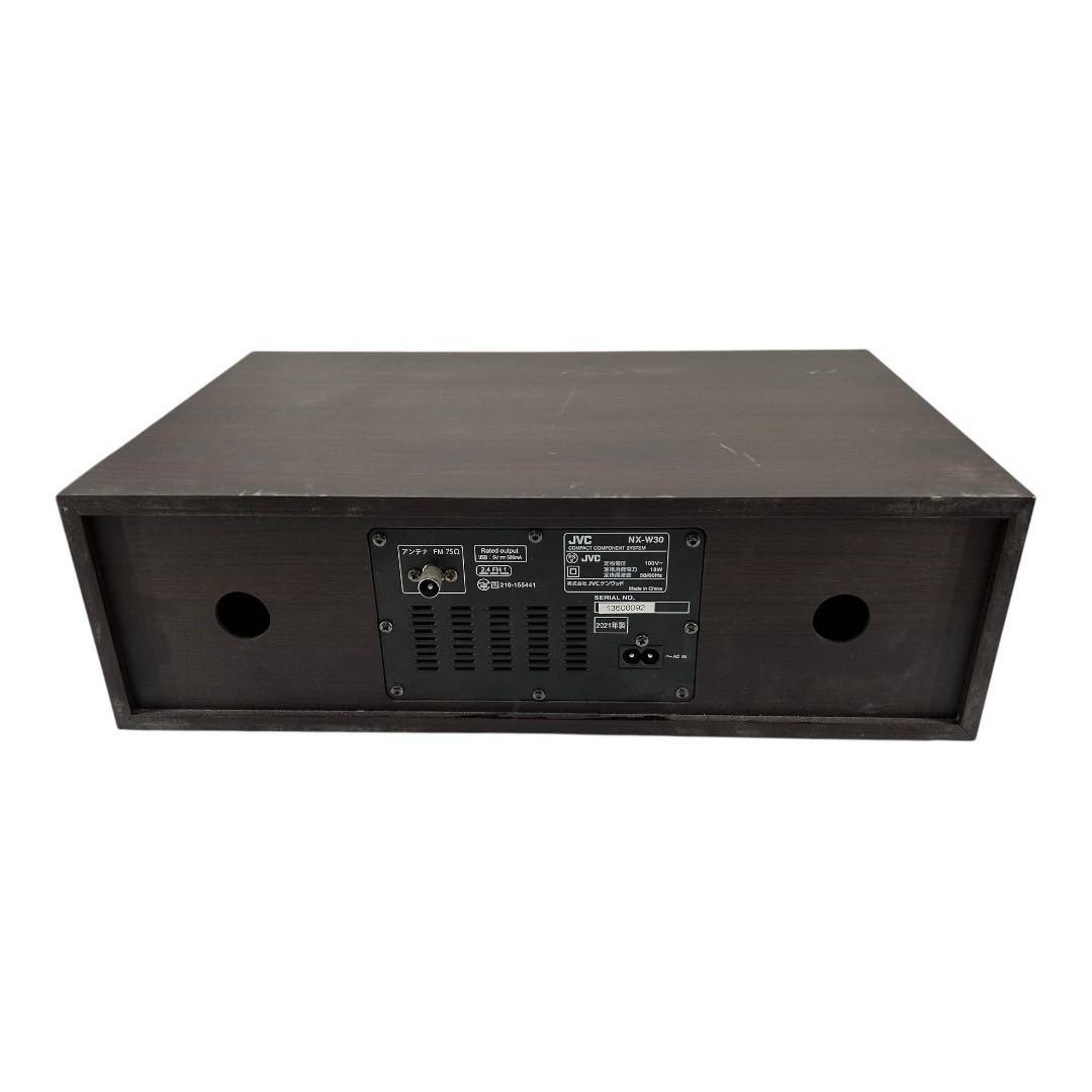 JVC NX-W30 コンパクトコンポ　オーディオ　ミニコンポ　2021年製