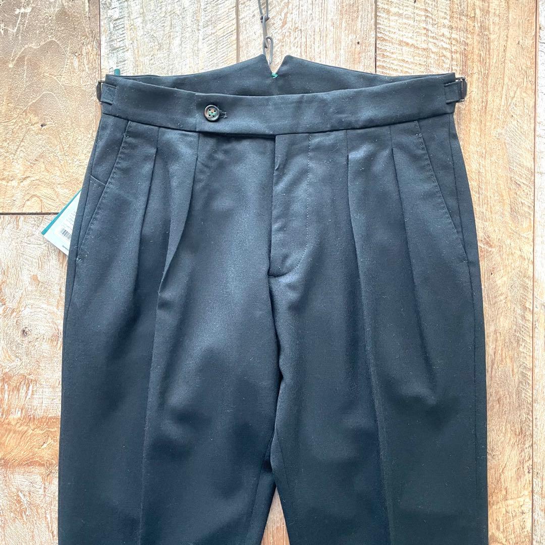 【新品】BERWICH scotch カノニコ ウール スラックス パンツ 42