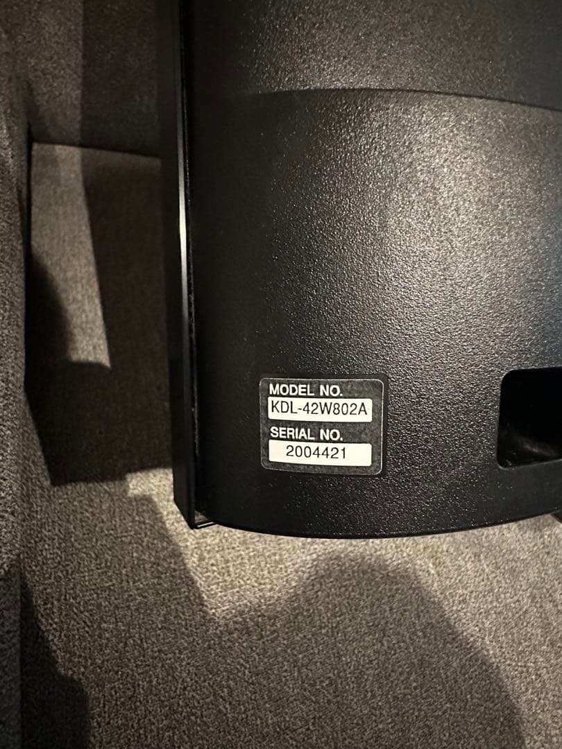 【極美品】【即日発送】 完動品 SONY BRAVIA KDL-42W802A