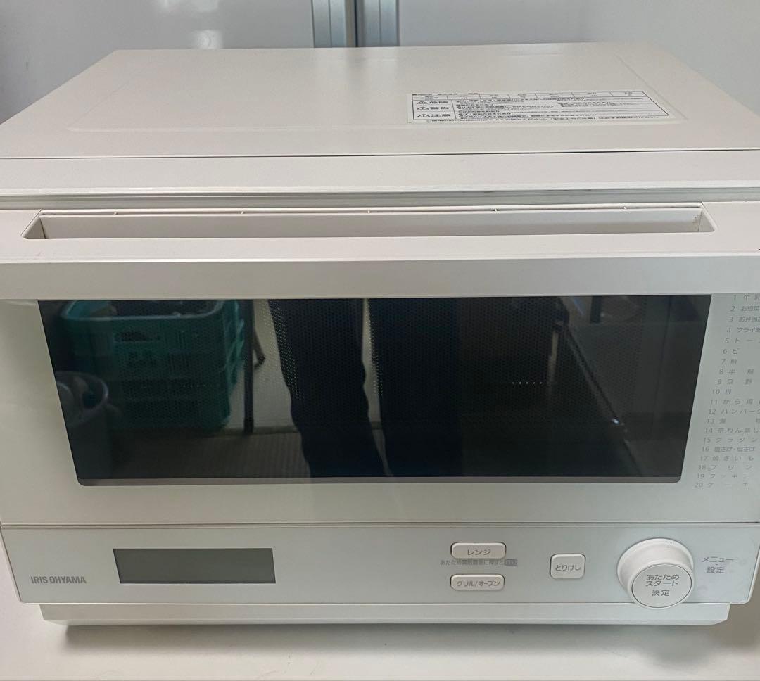 アイリス オーブンレンジ　MO-F1808-CW　 2022年製