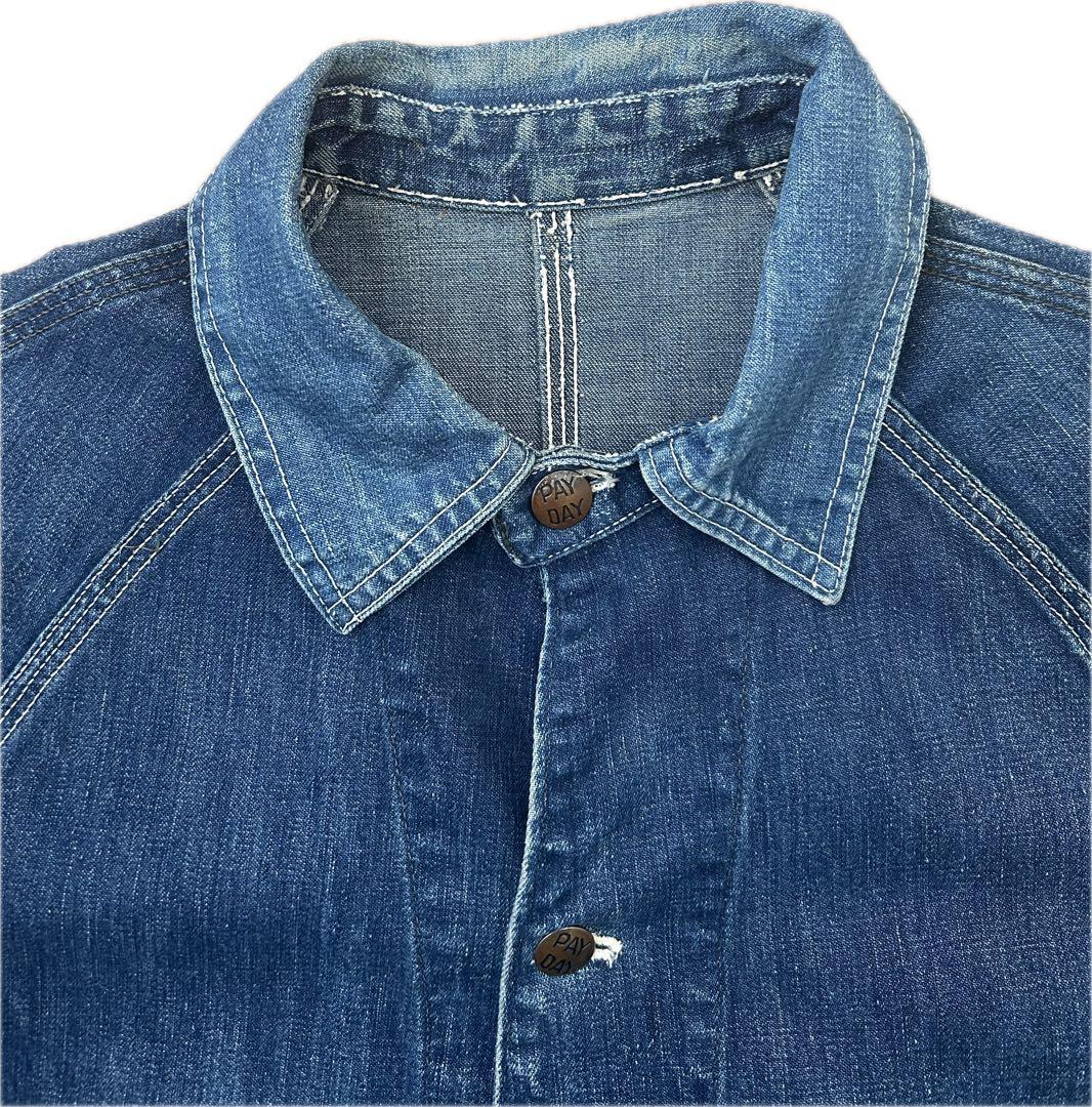 payday denim coverall 50s ビンテージ 台襟