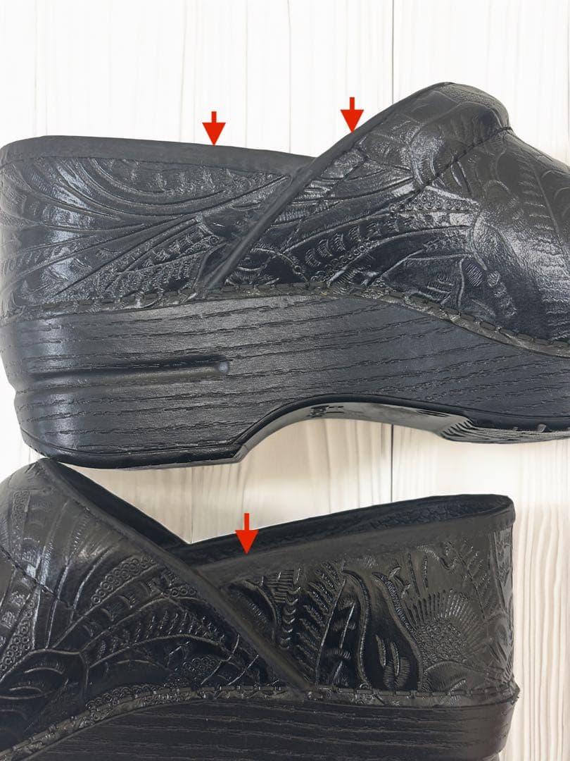 新品.未使用　ダンスコ・Pro/Black Tooled/サイズ:38