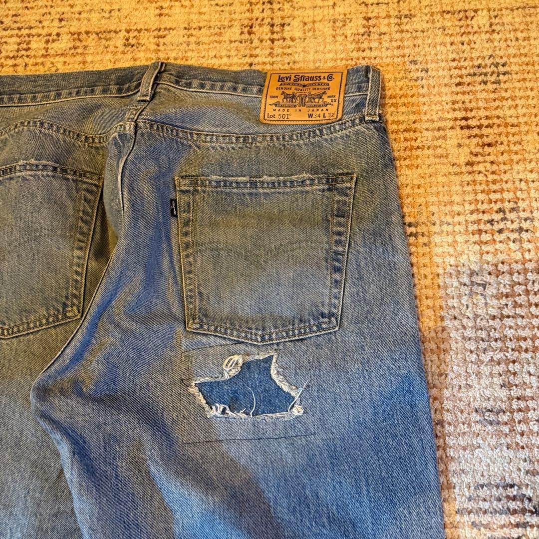 Levi's 501 bluetab W34×L28 位