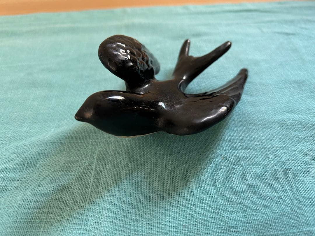 ご購入予約中　フランスアンティーク　陶器ツバメ　2