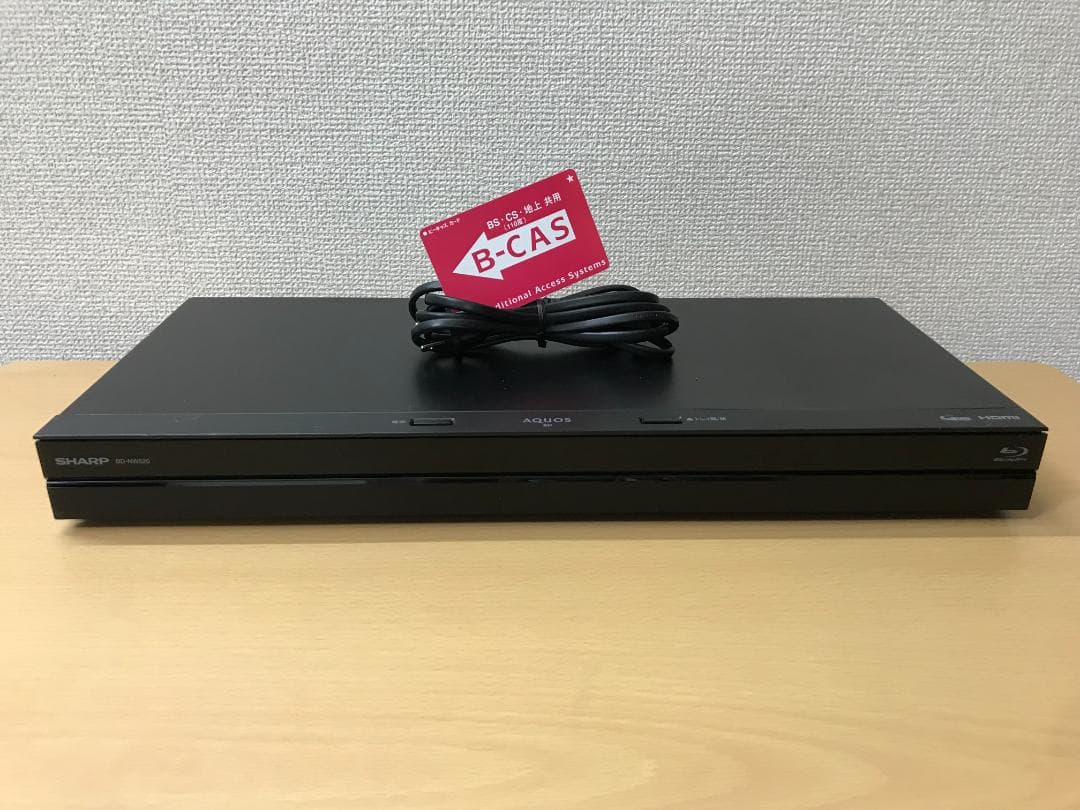 シャープ ブルーレイレコーダー 「BD-NW520」 動作品