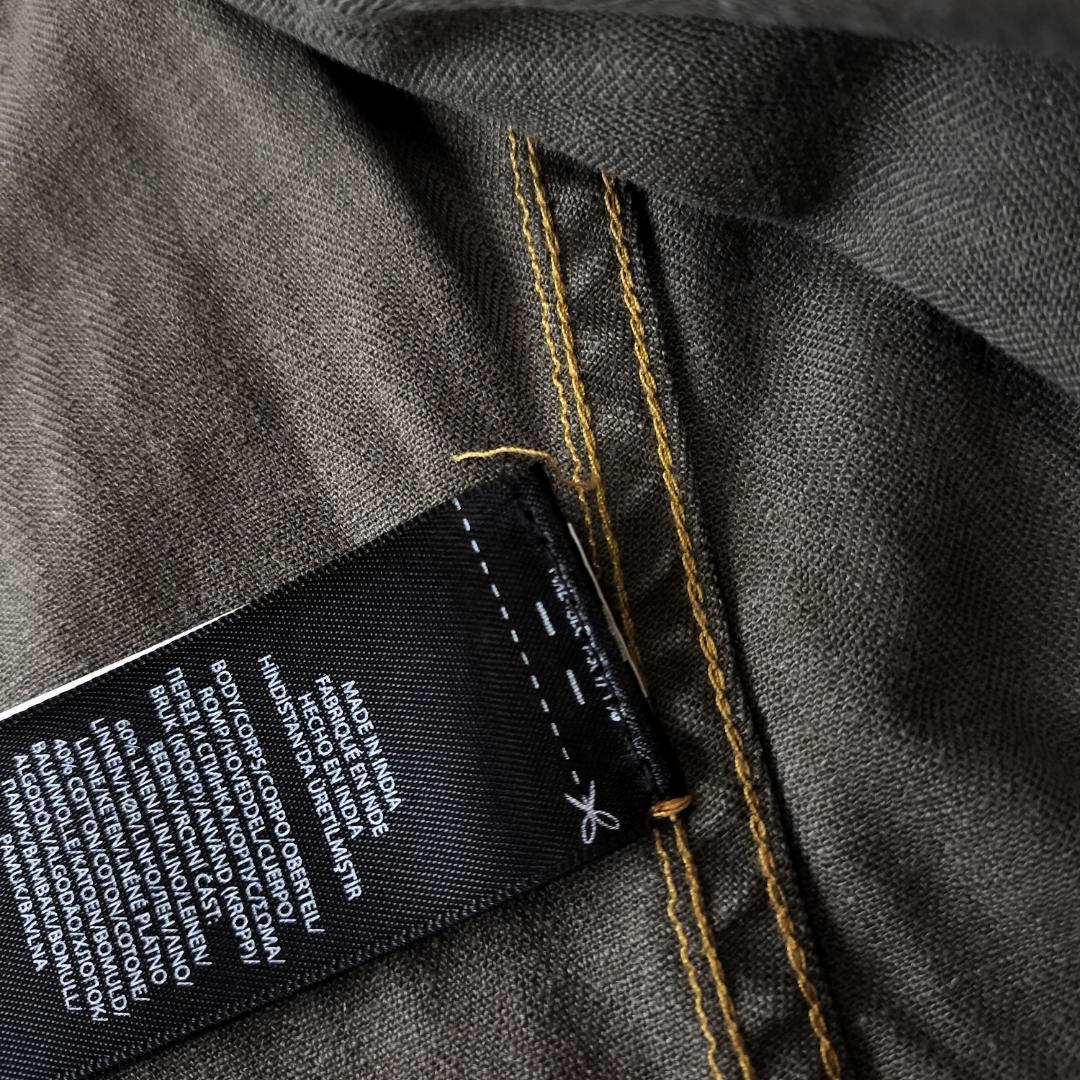 RRL 23SS ヘリンボーンツイルチョアジャケット M カバーオール リネン