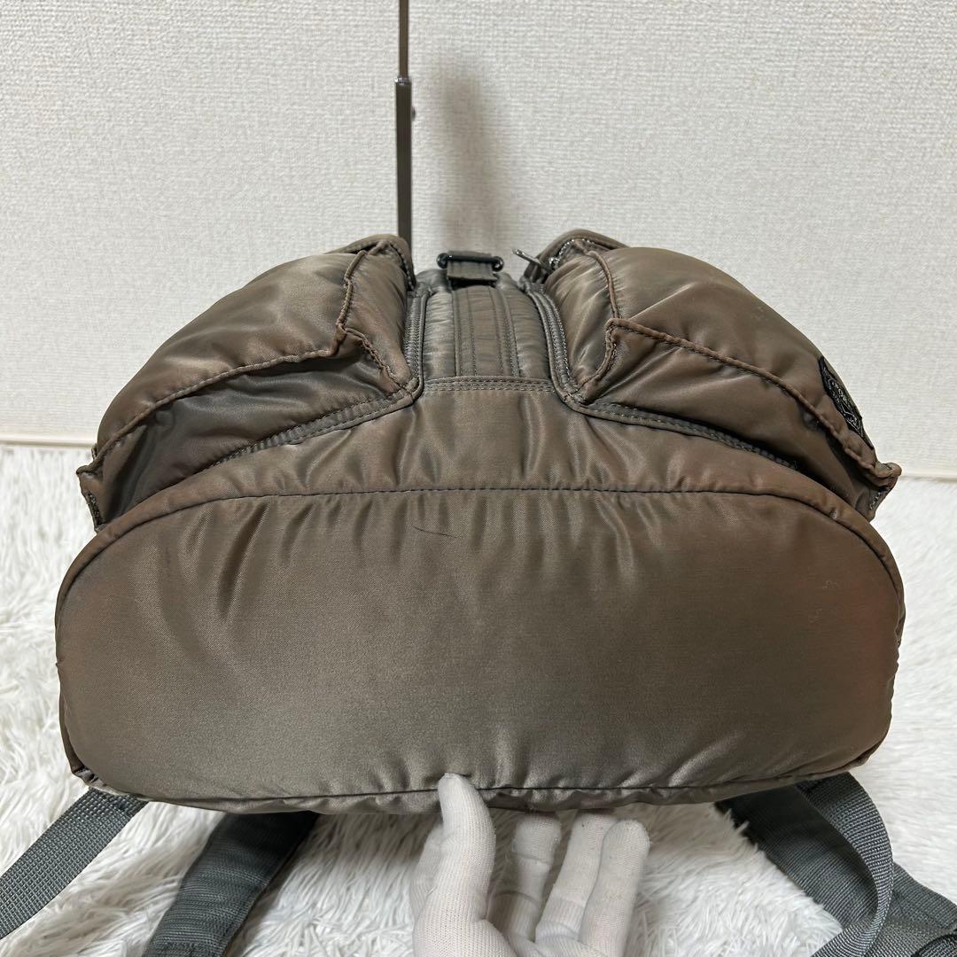 【廃盤✨希少色/シルバーグレー】ポーター　タンカー　リュック　ユニセックス　人気