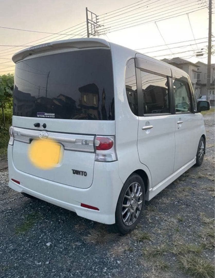 ダイハツ タントカスタム L375S ダウンサスペンション 即日納車可能‼️