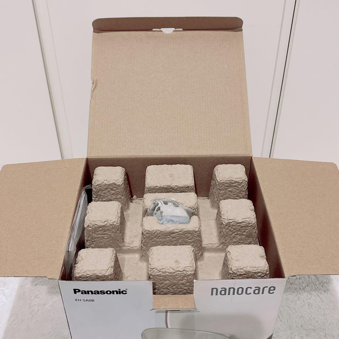 【新品・未使用】Panasonic スチーマーナノケア EH-SA0B-N