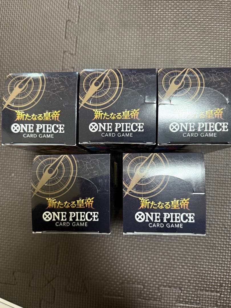 ワンピースカードゲーム 新たなる皇帝 5 BOX テープ無し