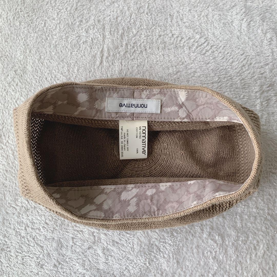 予約品 希少 nonnative ノンネイティブ コットン ベレー帽