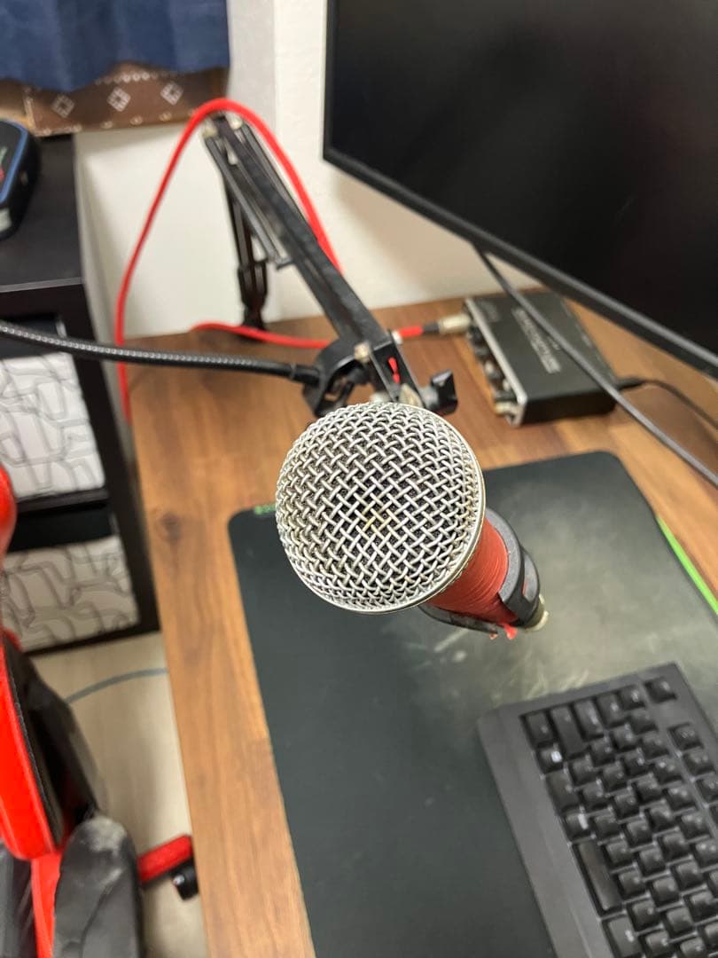 SHURE SM58とオーディオインターフェースセット