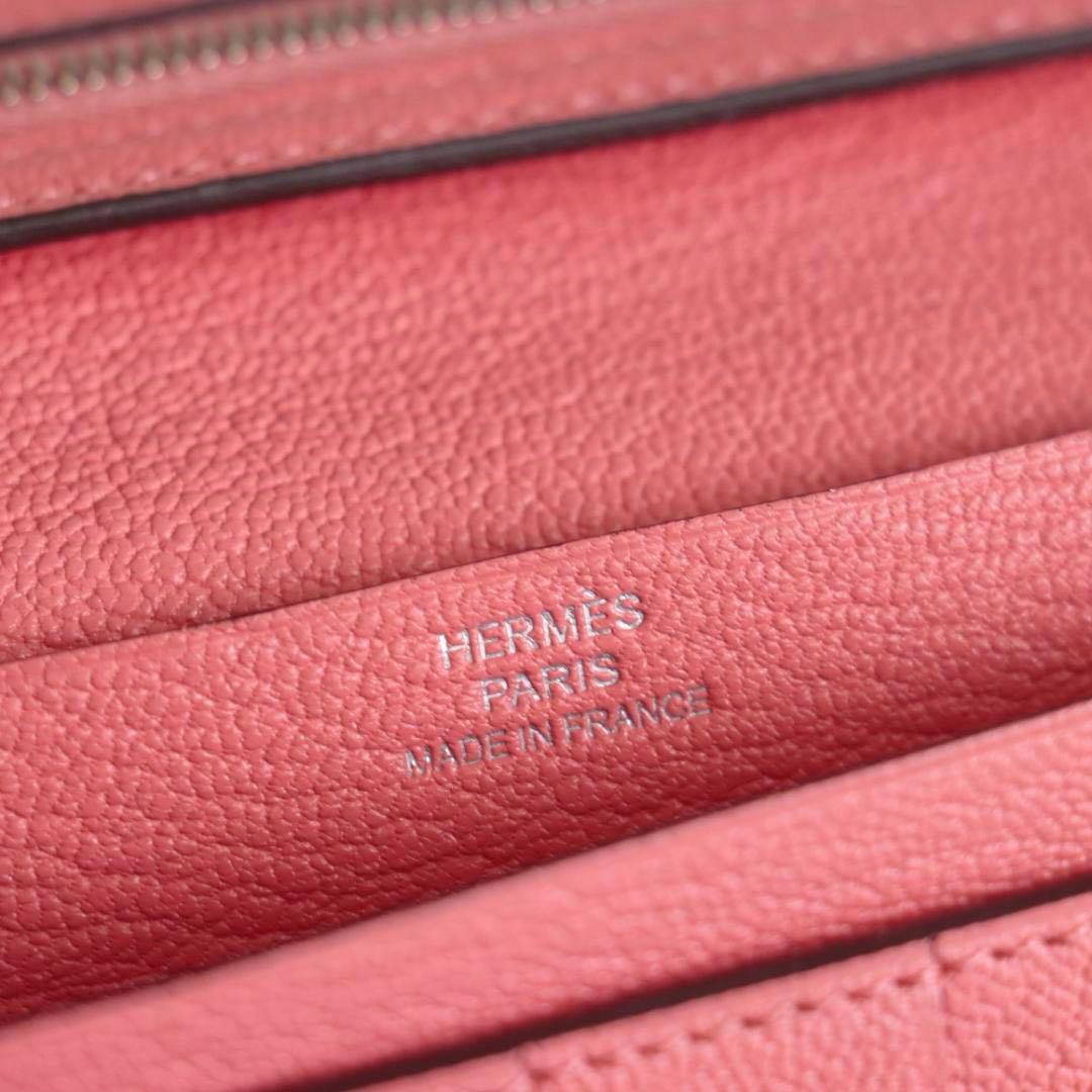 美品！Hermes エルメス　ベアンスフレ　ローズ　ピンク　長財布　ウォレット