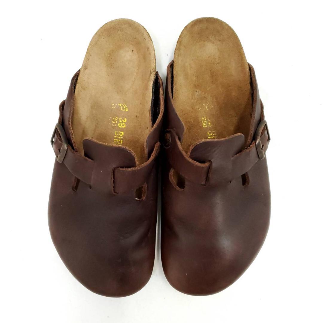 ビルケンシュトック　美品　ボストン　オイルドレザー　本革　25cm