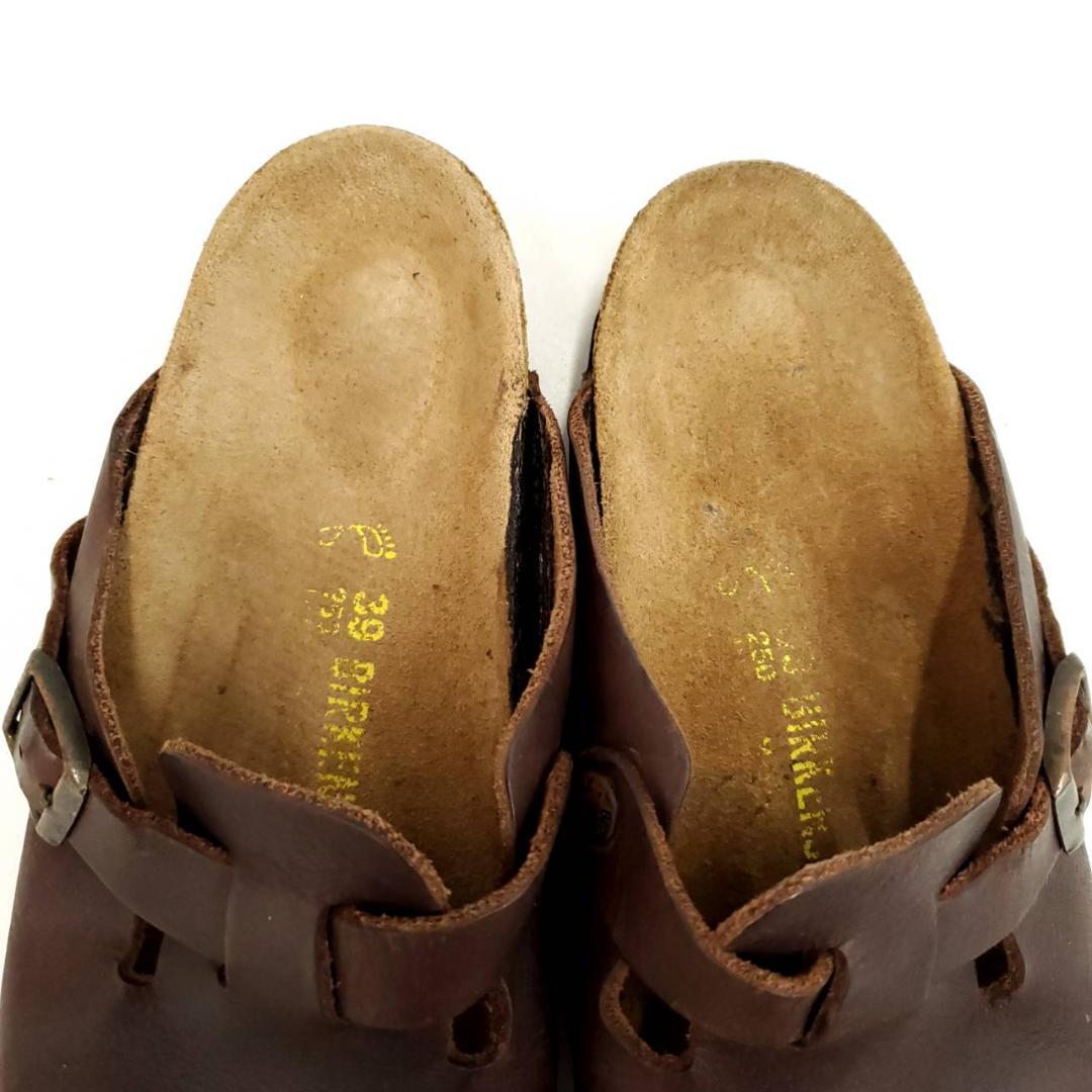 ビルケンシュトック　美品　ボストン　オイルドレザー　本革　25cm