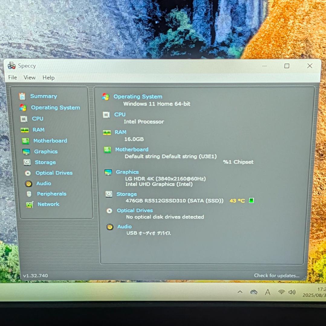 NiPoGi AK1PLUS N95＆SSD搭載ミニPC
